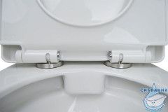 Унитаз напольный безободковый Azario Fretta с бачком и сиденьем Soft Close (микролифт) AZ-1223