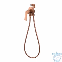 Встраиваемый смеситель с гигиеническим душем Raglo R07.52.33 (медь)