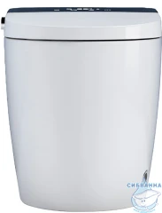 Унитаз приставной безободковый SantiLine SL-5034 с сиденьем Soft Close (микролифт)