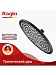 Верхний душ Raglo 250 R451.50.06 (черный матовый)