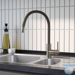 Смеситель для кухни, Kitchen 360, сатин, IDDIS, K36BNJ0i05