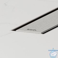 Лоток душевой, сифон 360, комбинированный затвор, двухсторонняя решетка, 500мм, хром, IDDIS, 975B5SB00DZ