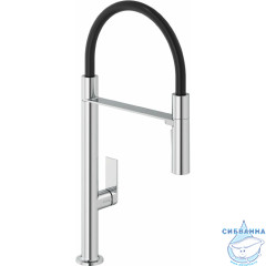 Смеситель для кухни Kludi Qord 568590575 (хром/черный)