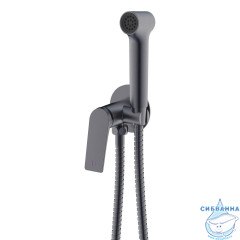 Смеситель с гигиеническим душем Azario Lursy AZ-KFX49GR (графит)