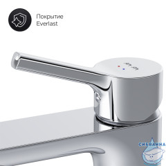 Смеситель для раковины AM.PM X-Joy S F85B82100 (с донным клапаном) (хром)