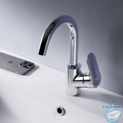  Смеситель для раковины Am.Pm Like F8002700 (без донного клапана) (хром)