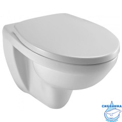 Инсталляция Jacob Delafon E29025-NF с кнопкой смыва E4316 в комплекте с унитазом Jacob Delafon Patio Rimless EDV102-00 c сиденьем Soft close (микролифт) легкосъёмное, E21740RU-00   
