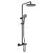 Душевая система Vincea Desire 250 1 режим VSFS-1D0TGM (вороненая сталь)