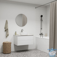 Смеситель для ванны, графит матовый, Parker, IDDIS, PARGM00i02WA