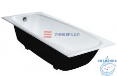 Чугунная ванна Универсал Грация 170х70 с ножками
