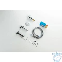 Смеситель с гигиеническим душем Aquatek Оберон AQ1024CR (хром)