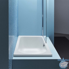 Стальная ванна Bette Ocean 180x80 с шумоизоляцией, с ножками
