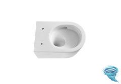 Унитаз подвесной безободковый Aquatek Оберон AQ1365T-00 с сиденьем Soft Close (микролифт)