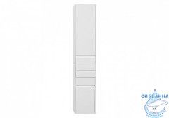 Пенал подвесной Aquanet Палермо 35 белый глянец 203943