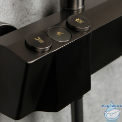 Душевая система Calypso CS24121-9 300 1 режим (оружейная сталь)