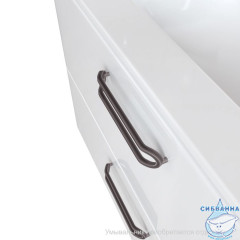 Тумба напольная, белая, 80 см, Brick, IDDIS, BRI80WFi95. Подходит ум. 0108000i28