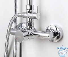 Душевая система WasserKRAFT A12202 210 1 режим (хром)