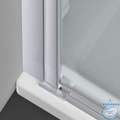 Душевое ограждение Vincea Альфа 95x90 профиль хром, стекло прозрачное VSR-3ALP9095CL