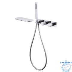 Смеситель для ванны встраиваемый ABBER Rund AF8731 (хром)