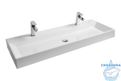 Тумба Ravak Natural 120 белый с раковиной Natural Duo 120