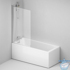 Шторка для ванны Am.Pm Gem W90BS-D080-140CT 80х140