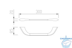 Полотенцедержатель ABBER Nord AA1551