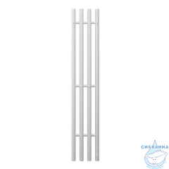 Полотенцесушитель электрический Terminus Quatro круглый 22х120 (белый)