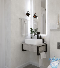 Раковина на столешницу 45 см 1Marka Elli Ц0000008888