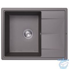 Кухонная мойка ABBER Quarz AQ2903G серый