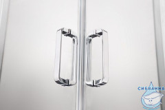Дверь в нишу Aquatek AQ ARI RA 12020CH 120x200 профиль хром, стекло прозрачное