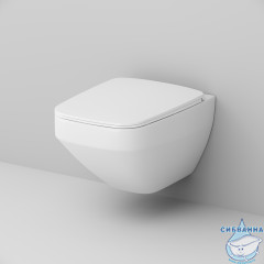 Унитаз подвесной безободковый AM.PM  Inspire 2.0 FlashClean (с сиденьем Soft Close (микролифт) C50A1700SC