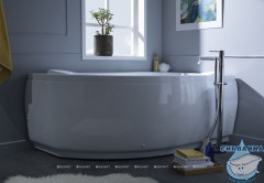 Акриловая ванна Aquanet Capri 160x100 R с каркасом