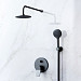 Душевая система Am.Pm X-Joy 220 1 режим FB85A1RH22 (черный матовый)