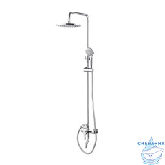 Душевая система с тропическим душем, Stripe, Milardo, STRSB1FM06