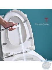 Смеситель Raglo R01.12 с гигиеническим душем (хром)