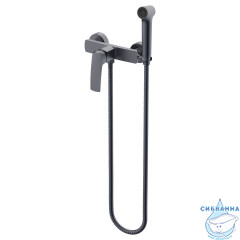 Смеситель с гигиеническим душем Azario Conda AZ-K2511GR (графит)