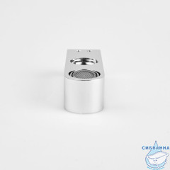 Излив для смесителя, ванна, плоский, латунь, 162 мм, фиксированный, хром, IDDIS, 995F16C2SM-1