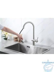 Смеситель кухни Frap F60807 (сатин)