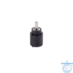 Картридж для смесителя, керамика, 25 мм, без ножек, металлический шток, IDDIS, 999C25D3SM