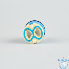 Дивертор для смесителя, пластик, h=52 мм, D=25, поворотный, IDDIS, 997PC152SM-1