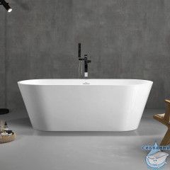 Акриловая ванна Abber 170х74 AB9268-1.7 белая