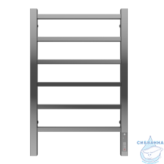 Полотенцесушитель электрический Terminus Ватикан П6 40х65 (подключение универсальное)(нержавеющая сталь)