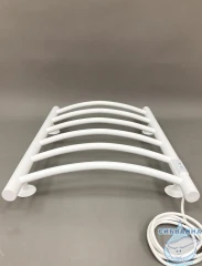 Полотенцесушитель электрический Санприз Классик П6 40х60 (белый матовый) (подключение универсальное)