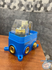 Встраиваемый смеситель для ванны Aquatek Европа AQ1347BGM (оружейная сталь)