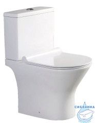 Унитаз напольный безободковый Azario Verde с бачком и сиденьем Soft Close (микролифт) AZ-2224