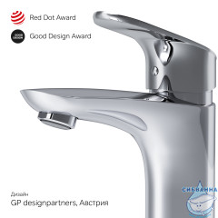 Смеситель для раковины AM.PM Like F8093016 (без донного клапана) (хром)