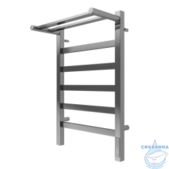 Полотенцесушитель электрический Terminus Ното П6 40х65 с полкой (с возможностью скрытого подключения, подключение справа)