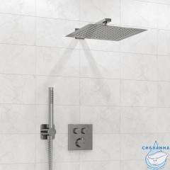 Душевая система Wasserkraft 300 1 режим A5848.090.118.271.010.137 Thermo (хром)