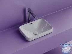  Раковина на столешницу 46 см Ceramicanova Element CN6078