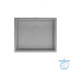 Мойка, нерж.сталь, универсального монтажа, графит, 540*440,  Edifice, IDDIS, EDI54G0i77